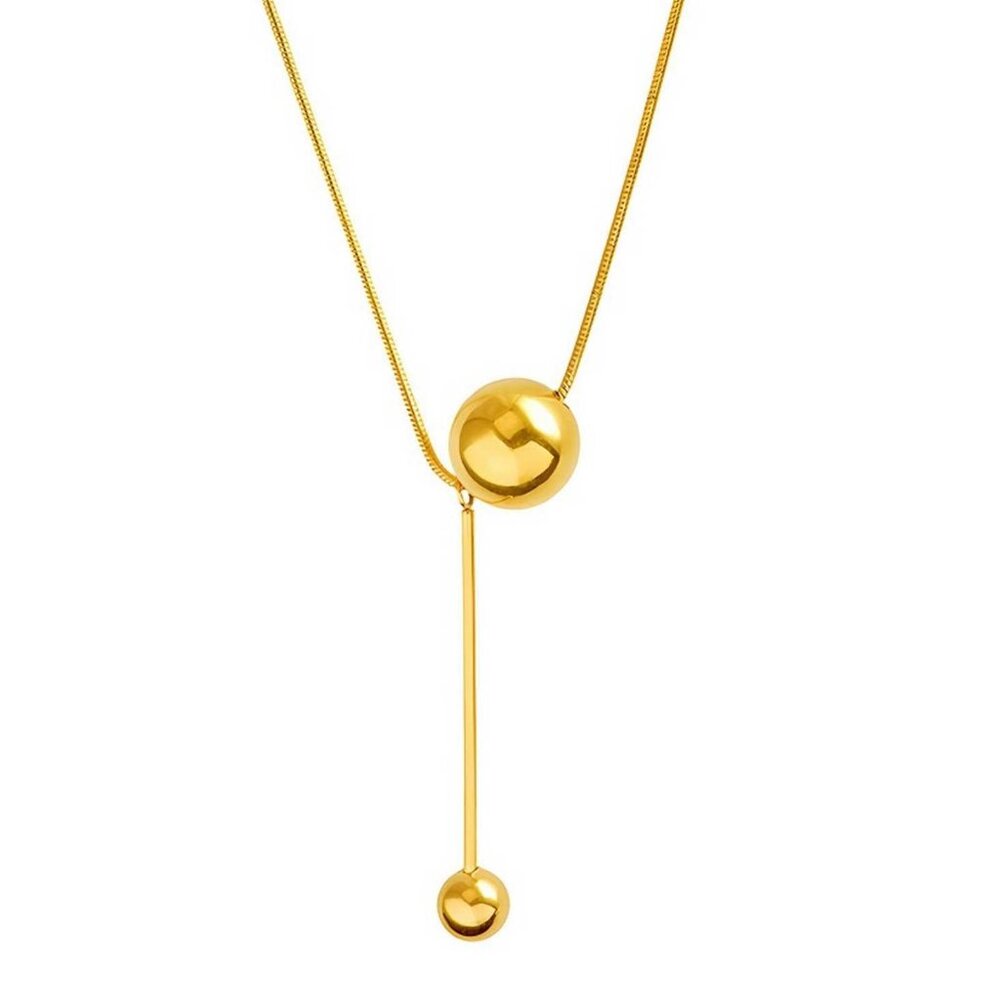 18K Gold Plated Stainless Steel Necklace